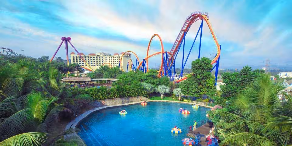 Imagicaa — India's first international-standard theme park near Khopoli